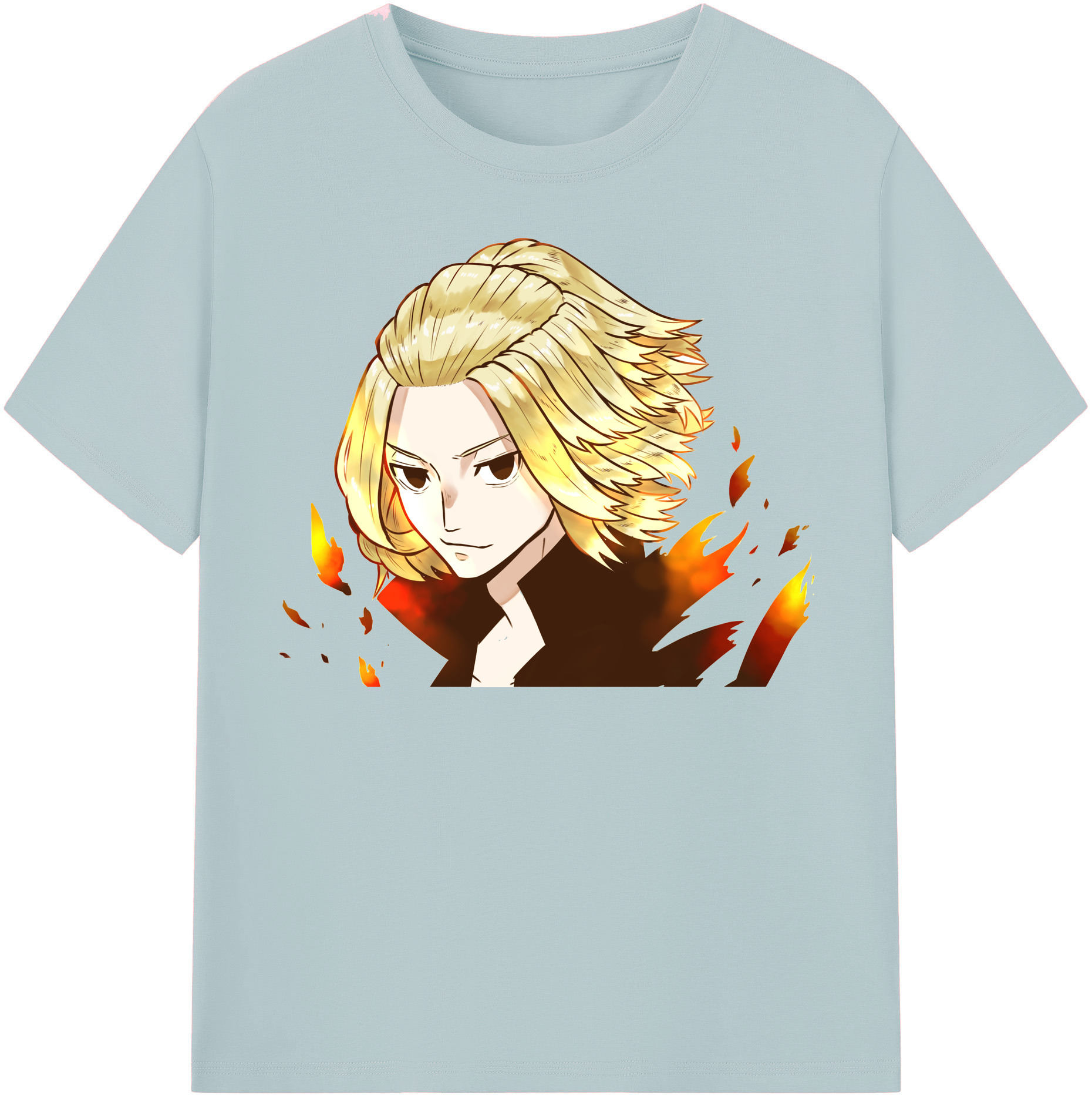 （画像用） 東京リベンジャーズ Tokyo Revengers 綿100％半袖Tシャツ（フロントプリント）